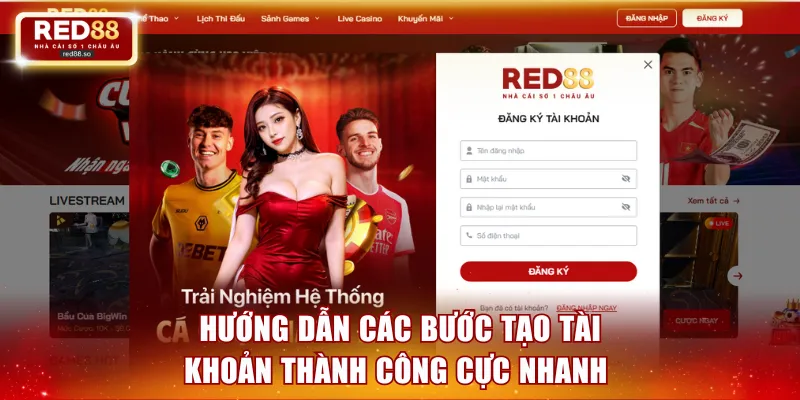 Hướng dẫn các bước tạo tài khoản thành công cực nhanh 