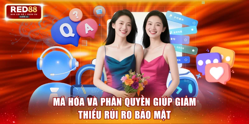 Mã hóa và phân quyền giúp giảm thiểu rủi ro bảo mật